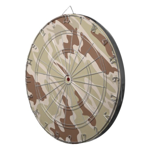 Camouflage Dartbord (Voorkant Rechts)