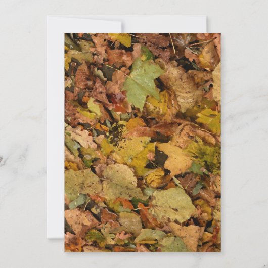 Camouflage De Hunt is over bruiloft-uitvindingen Kaart (Achterkant)