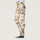 Camouflage Desert Army - Power Yoga Leggings (Links)