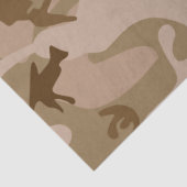 Camouflage Desert Sand Tissuepapier (Detail)