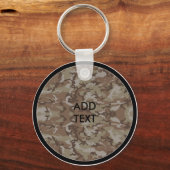 Camouflage Desert Sleutelhanger (Voorkant)