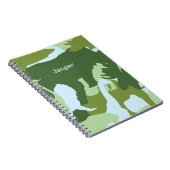 Camouflage dieren kladblok notitieboek (Rechterzijde)