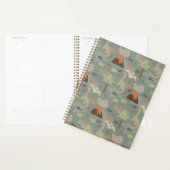 Camouflage Dinosaur en Vulkanen Planner (Display)