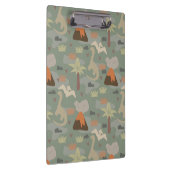 Camouflage Dinosaurussen en Vulkanen Klembord (Rechts)