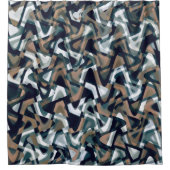 Camouflage Douchegordijn (Voorkant)