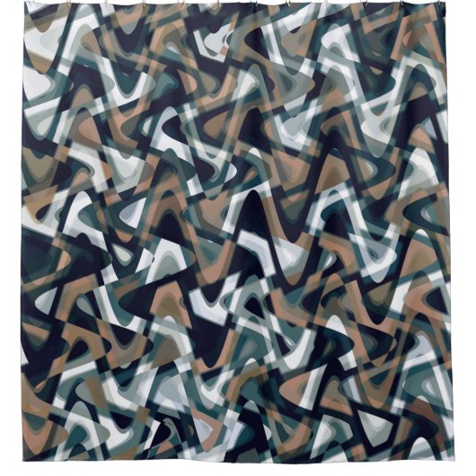 Camouflage Douchegordijn (Voorkant)