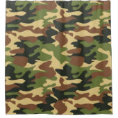 camouflage douchegordijn (Voorkant)