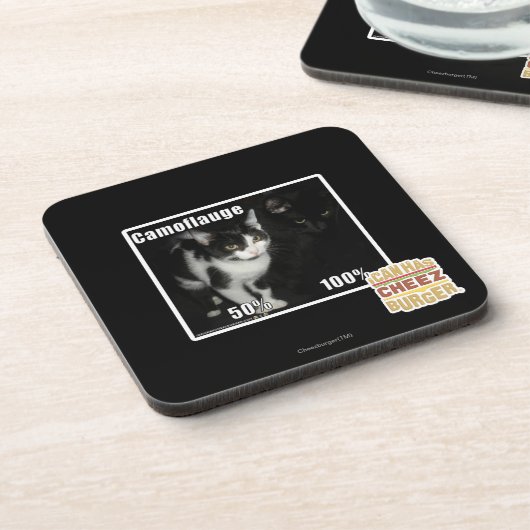 Camouflage Drankjes Onderzetter (Linkerzijde)