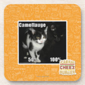 Camouflage Drankjes Onderzetter (Voorkant)