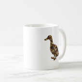 Camouflage Duck Silhouette Koffiemok (Voorkant rechts)