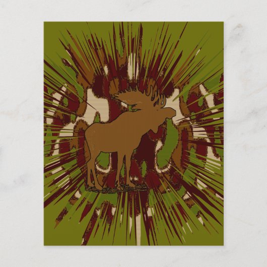 Camouflage Eland Uitbraak Camo Flyer (Voorkant)