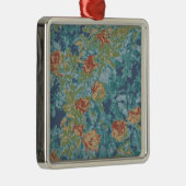 Camouflage en bloemen metalen ornament (Rechts)