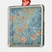 Camouflage en bloemen metalen ornament (Links)