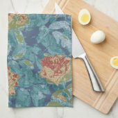 Camouflage en bloemen theedoek (Quarter Fold)