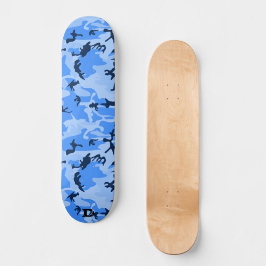 Camouflage en skateboard water (Voorkant)
