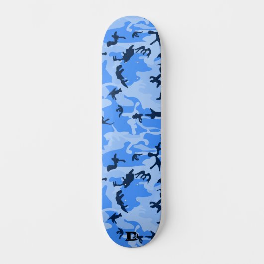 Camouflage en skateboard water (Voorkant)