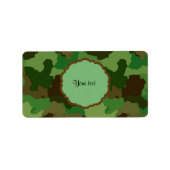 Camouflage Etiket (Voorkant)
