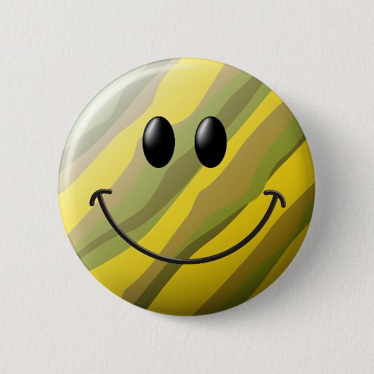 Camouflage Face Ronde Button 5,7 Cm (Voorkant)