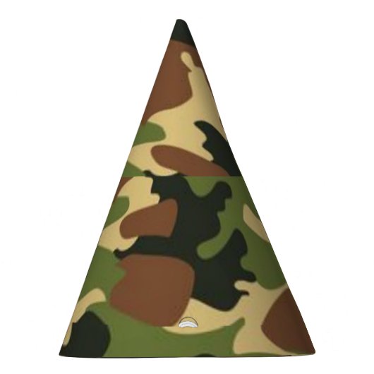 camouflage feesthoedjes (Rechts)