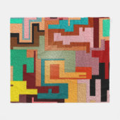 Camouflage Fleece Blanket Deken (Voorkant (Horizontaal))