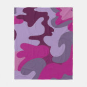Camouflage  fleece deken (Voorkant)