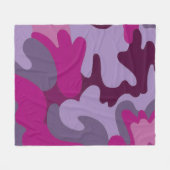 Camouflage  fleece deken (Voorkant (Horizontaal))