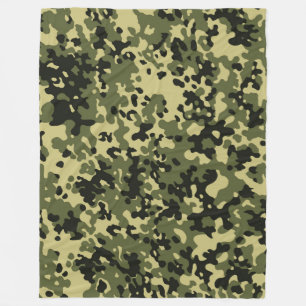 Camouflage Fleece Deken