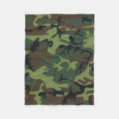 camouflage fleece deken (Voorkant)