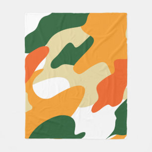 camouflage fleece deken