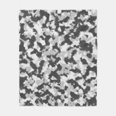 camouflage fleece deken (Voorkant)