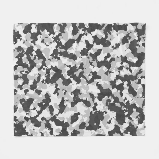 camouflage fleece deken (Voorkant (Horizontaal))