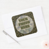 Camouflage Foto Stickers (vel van 6 groot) (Envelop)