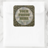 Camouflage Foto Stickers (vel van 6 groot) (Tas)