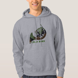 Camouflage French Horn Hoodie