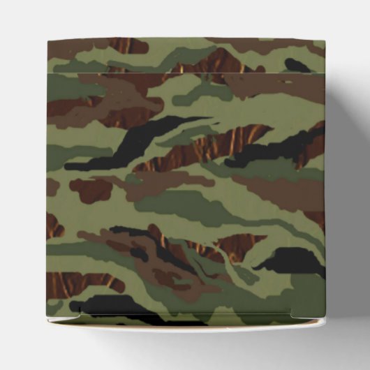 Camouflage Full Pattern Bedankdoosjes (Bovenkant)