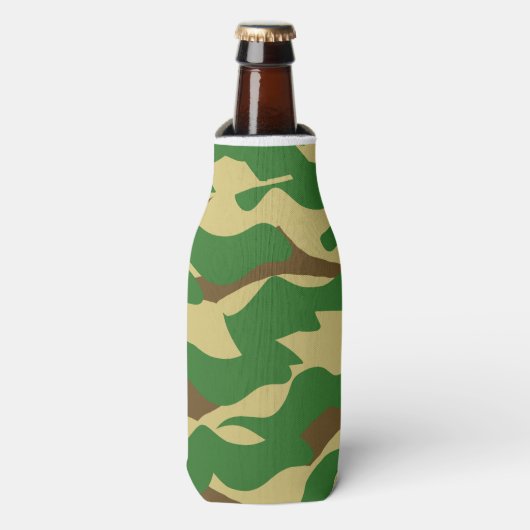 Camouflage geïsoleerde fles koeler/koosie flesjeskoeler (Fles Voorkant)