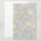 Camouflage gele bloem briefpapier (Voorkant / Achterkant)