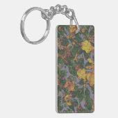 Camouflage gele bloem sleutelhanger (Voorkant Links)