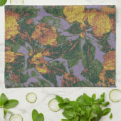 Camouflage gele bloem theedoek (Gevouwen)