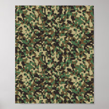 Camouflage gevlekt