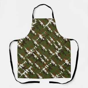 Camouflage geweer militaire stijl cool Pistool pat Schort