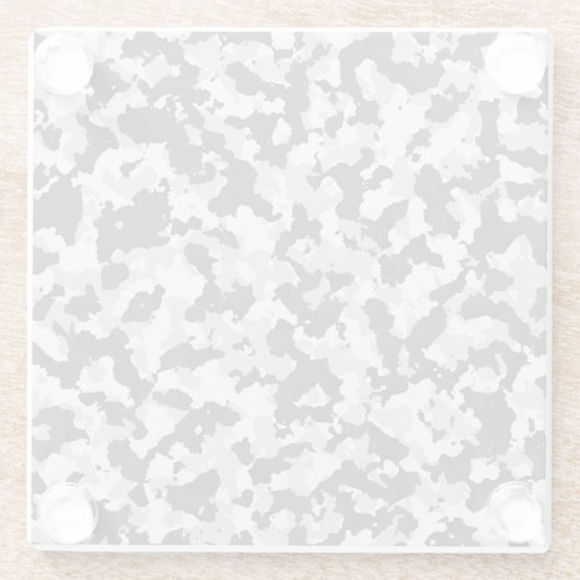 camouflage glazen onderzetter (Achterkant)