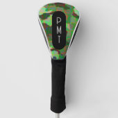 Camouflage Golf Head Hoesje Golfheadcover (Voorkant)