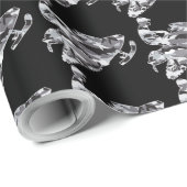 Camouflage Gray Snowmobile Cadeaupapier (Rol Hoek)