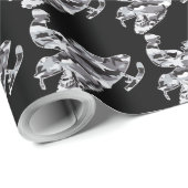 Camouflage Gray Snowmobile Cadeaupapier (Rol Hoek)