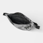Camouflage Grijze Accessoires Heuptasje (Open)