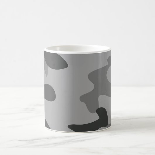 Camouflage Grijze Accessoires Koffiemok (Center)