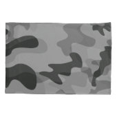 Camouflage Grijze Accessoires Kussensloop (Achterkant)