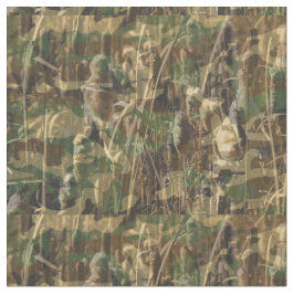 Camouflage Groen en Bruin Jagen Vissen Camo Stof