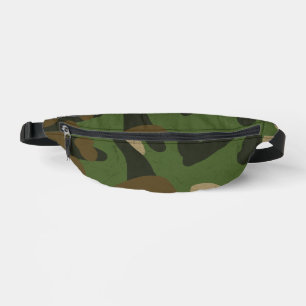 Camouflage Groen Heuptasje